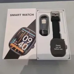 新品 スマートウォッチ ブラック iPhone/Android対応