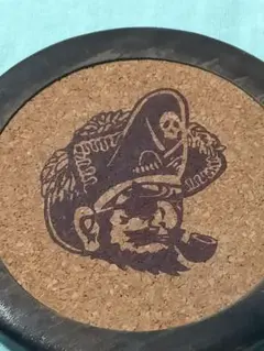 ☆。エ「Captain Morgan ニッカウヰスキー 木製 コースター」。のサムネイル