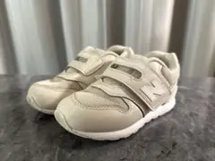 New Balance ベルクロスニーカー ベージュ 16.5cm