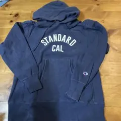 スタンダードカリフォルニア×チャンピオン　パーカー　キャプテンズヘルム　スタカリ