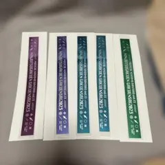 ミュージカル忍たま乱太郎第13弾学園祭2023 入場特典銀テープ 5本セット