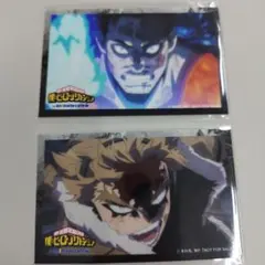 僕のヒーローアカデミア　アニメイトカフェ　グッズ購入特典 エンデヴァー＋ホークス