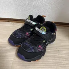 瞬足 カラフル スニーカー キッズ 19.5cm EE