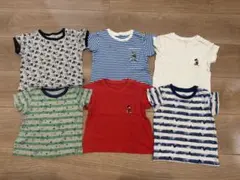 ユニクロ ベビー Tシャツ 6枚セット まとめ売り