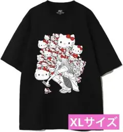 新品未開封】 ギャル富江✕ハローキティ Tシャツ XL