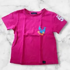 Karahai 沖縄 ジンベエザメ Tシャツ ピンク 90