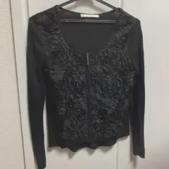 花柄 カーディガン