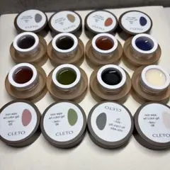 CLETO lieto ノンワイプアートカラージェル 8個セット