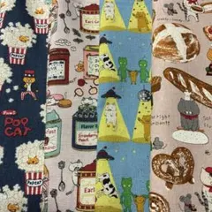 現品限り　大きさ色々かわいいハギレセット