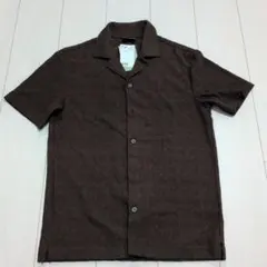 未使用　H&M 半袖 レースシャツ ブラウンのサムネイル