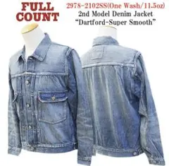 ほぼ新品FULLCOUNT Super Smooth ジンバブエコットン100%