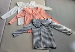 トップス3着セット　春　12-18ヶ月　1歳