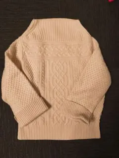 Hamilton Lambswool アイボリー セーター