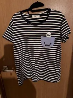 Rydia ボーダー 半袖Tシャツ ポケット キャラクターのサムネイル