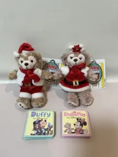 ダッフィー シェリーメイ 2011年 クリスマス ぬいぐるみストラップのサムネイル