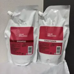 ［新品］WELLA カラー　ブリリアンス　カラーヘアシャンプー トリートメントのサムネイル
