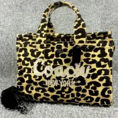 COACH カーゴトートレオパード 2WAY 現在入手困難希少 - メルカリ