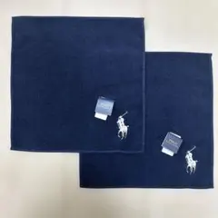 値下げ　新品　ラルフローレン ポロラルフローレン タオルハンカチ ビッグポニー