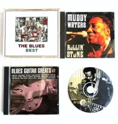 ブルース聴きたい! コテコテ究極のブルース94曲4タイトルセット。高音質廃盤CD