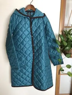 LAVENHAM ターコイズ キルティングコート