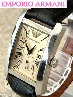 ff253 EMPORIO ARMANI AR-0154 レクタン スモセコ
