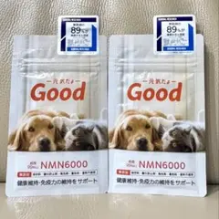 NMN わん・にゃんサプリ Good 2個セット モアリッチ - メルカリ
