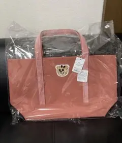 ラブラリーバイフェイラー　オールドテディガール　ワッペントートバッグ　LL 大