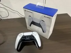 PlayStation5 コントローラー ホワイト【箱付き、ジャンク品】 PS5
