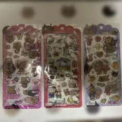 ドロップジェリーシール　ハローキティ　日焼けキティ　サンリオキャラクターズ日焼け