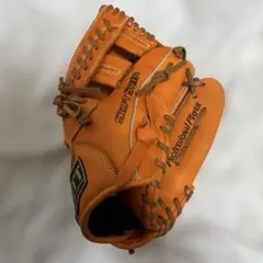 ZETT Soft Steer 硬式グローブ オレンジ　硬式ボール付き