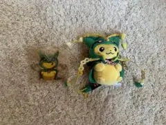 メガレックウザのポンチョを着たピカチュウ ぬいぐるみ ポケモン