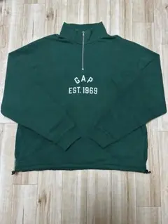 GAP スウェット ハーフジップ オーバーサイズ Lサイズのサムネイル