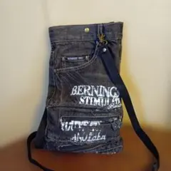 BERNINGS-SHO ダークデニム サコッシュ