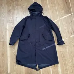 値下げ‼️UNIQLO Uブラック モッズコート フィッシュテール　BLACK M