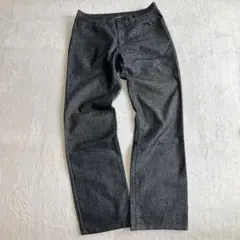 コムサイズム メンズ パンツ スラックス ヘリンボーン グレー L チノパンのサムネイル
