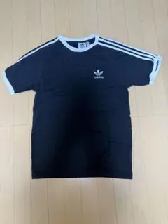 adidas トレフォイル リンガーTシャツ ブラック M