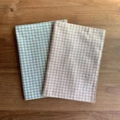 完成品|ハンドメイド　ランチョンマット　25×35 2枚セット　ギンガムチェック