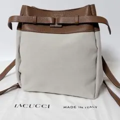 IACUCCI イアクッチ スルモナ リュック レザー キャンバス - メルカリ