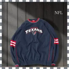 7533/NFLヒューストン•テキサンズ チーム刺繍ロゴ スウェット2XL