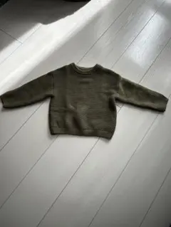 ZARA オリーブグリーン セーター 92センチ