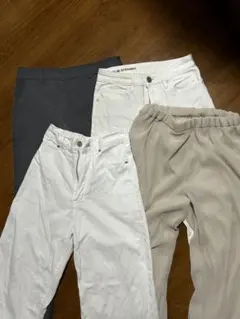 【おまとめSALE❗️】レディースパンツ 4点セット