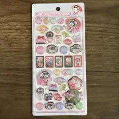 【国内正規品】ボンボンドロップシール　和柄　舞妓さん