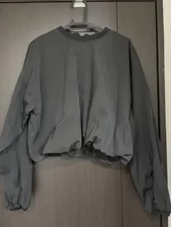 ZARAバルーンクロップド丈トップス