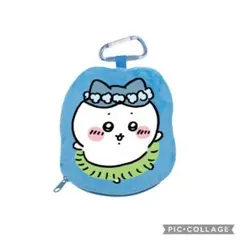 ちいかわ 人魚の島のひみつ ダイカットポーチ　ハチワレ　ガチャ