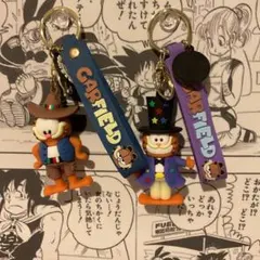 ガーフィールド GARFIELD キーホルダー　ストラップ　2個セット　訳あり品