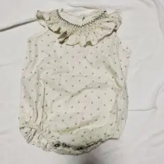 未使用　LOIR PARIS 小花柄ロンパース18M