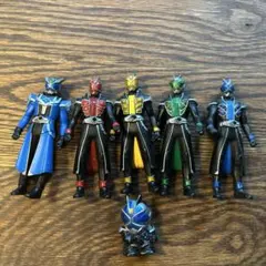 仮面ライダーウィザード ソフビ 6体セット　フレイムスタイル