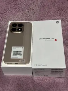 【X’masセール】 Xiaomi 15T メーカー保証有　256GB ゴールド