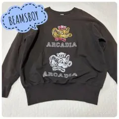 キ*店様 【別注】ウエアハウス × ビームスボーイ フロッキー スウェット 象のサムネイル
