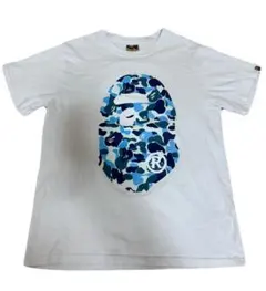 A BATHING APEⓇ APE HEAD TEE ブルー Mサイズ
